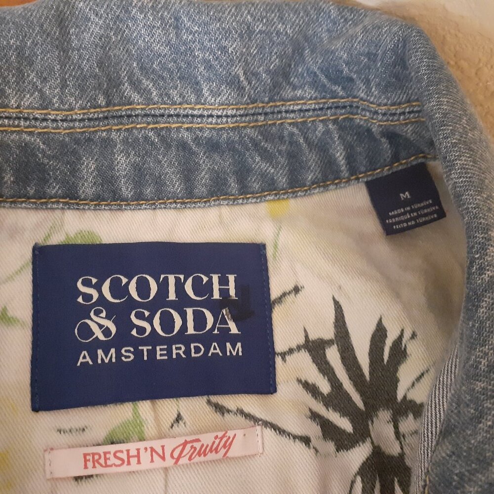 Scotch & Soda Print Jean Jacket - Picture 4 of 13